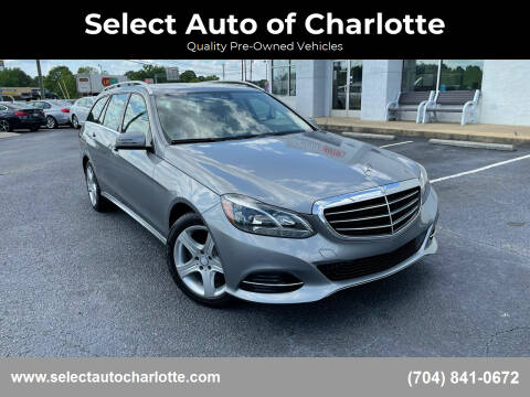 Mercedes Benz E Class For Sale In Matthews Nc Select Auto Of Charlotte