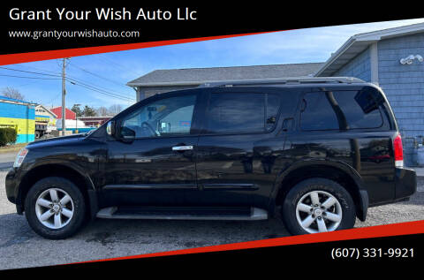 Nissan Armada For Sale in Rochester NY Grant Your Wish Auto Llc