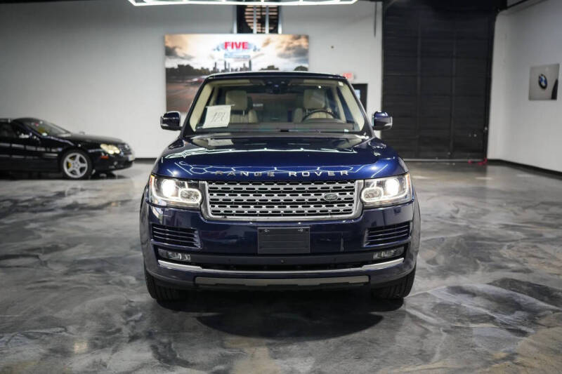 2017 Land Rover Range Rover HSE