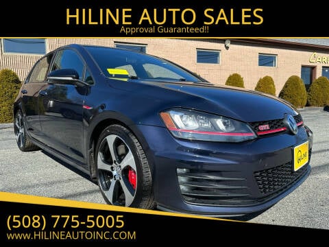 2016 Volkswagen Golf GTI for sale at HILINE AUTO SALES in Hyannis MA
