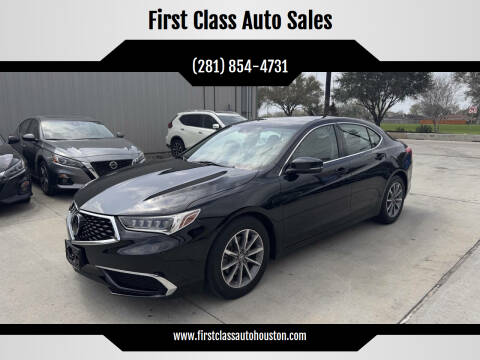 2020 Acura TLX for sale at First Class Auto Sales in Sugar Land TX