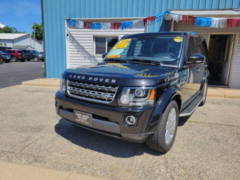 2016 Land Rover LR4 for sale at CENTER AVENUE AUTO SALES in Brodhead WI