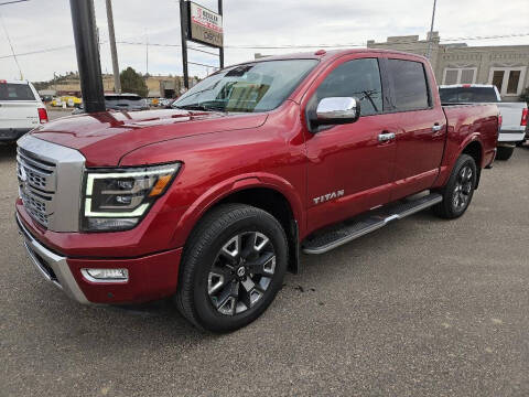 2021 Nissan Titan for sale at Kessler Auto Brokers in Billings MT