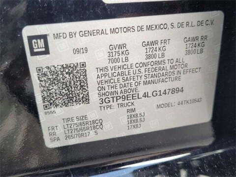 2020 GMC Sierra 1500