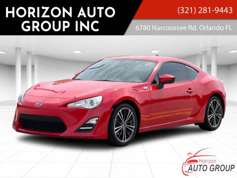 2016 Scion FR-S for sale at HORIZON AUTO GROUP INC in Orlando FL