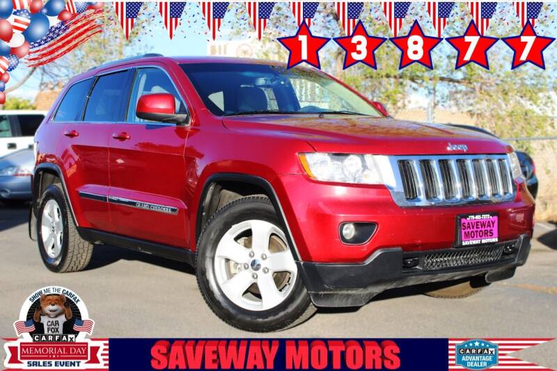 2013 Jeep Grand Cherokee for sale at Saveway Motors in Reno NV