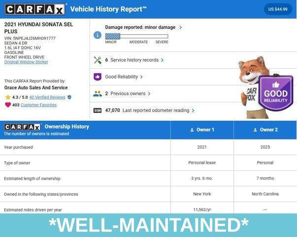 2021 Hyundai Sonata SEL Plus