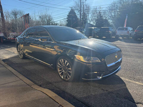 2018 Lincoln Continental Select