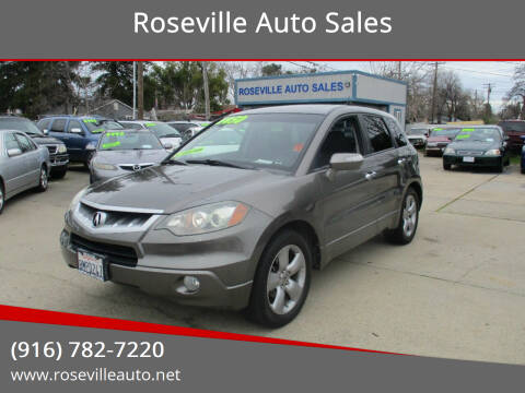 2007 Acura RDX for sale at Roseville Auto Sales in Roseville CA