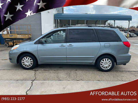 2007 Toyota Sienna for sale at Affordable Autos Eastside in Houma LA