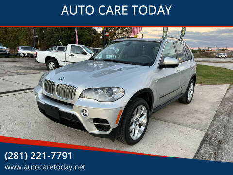 2013 BMW X5 for sale at AUTO CARE TODAY in Spring TX