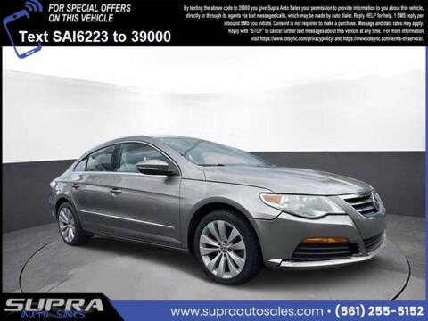 2012 Volkswagen CC for sale at SUPRA AUTO SALES in Riviera Beach FL