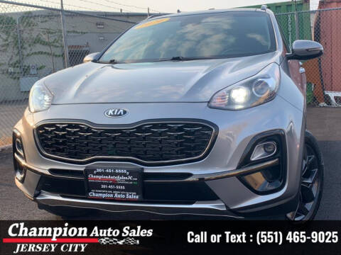 2020 Kia Sportage for sale at CHAMPION AUTO SALES OF JERSEY CITY in Jersey City NJ