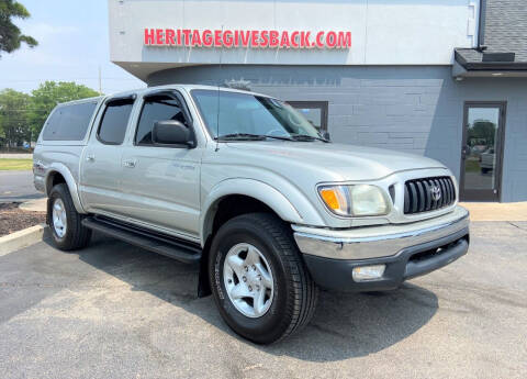 2002 Toyota Tacoma for sale at Heritage Automotive Sales in Columbus in Columbus IN