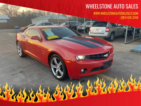 2010 Chevrolet Camaro for sale at Wheelstone Auto Sales in La Porte TX