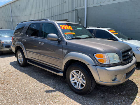 2004 Toyota Sequoia for sale at CHEAPIE AUTO SALES INC in Metairie LA