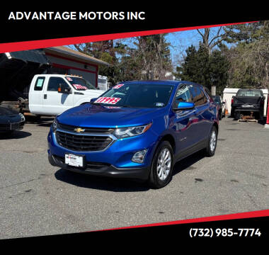 2019 Chevrolet Equinox for sale at ADVANTAGE MOTORS INC in Edison NJ