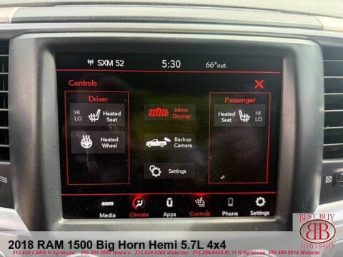 2018 RAM 1500 Big Horn