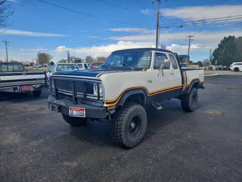 1976 Dodge D200 Pickup for sale at Silverline Auto Boise in Meridian ID