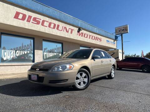 2007 Chevrolet Impala for sale at Discount Motors in Pueblo CO