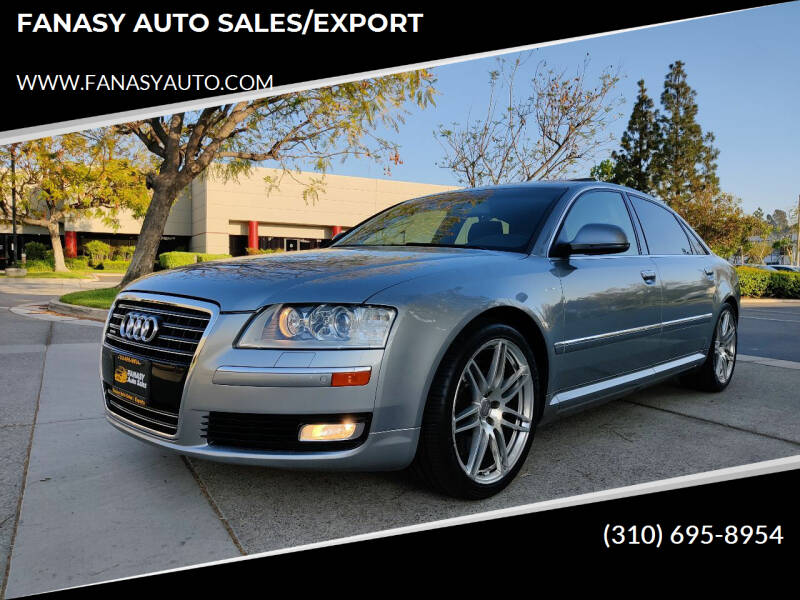 2009 Audi A8 L for sale at FANASY AUTO SALES/EXPORT in Yorba Linda CA