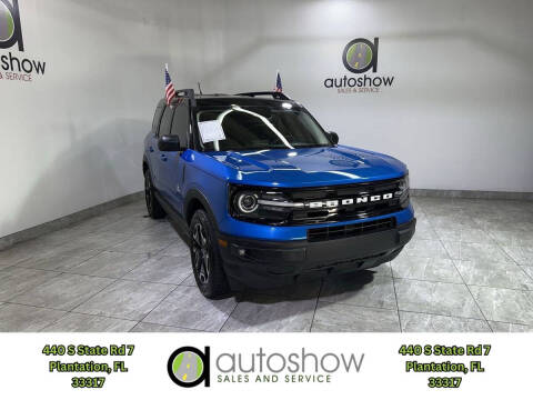 2022 Ford Bronco Sport for sale at AUTOSHOW SALES & SERVICE in Plantation FL