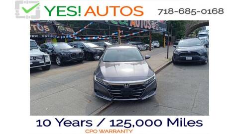 2021 Honda Accord Hybrid for sale at Yes Auto in Elmhurst NY
