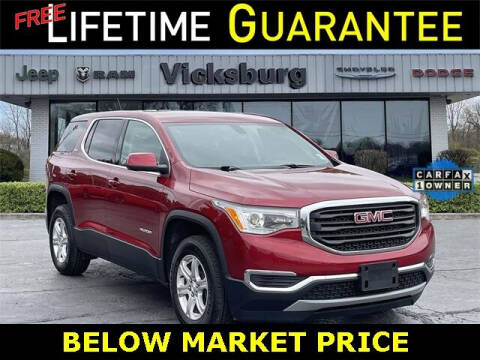 2019 GMC Acadia for sale at Vicksburg Chrysler Dodge Jeep Ram in Vicksburg MI