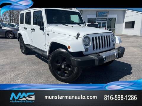 2017 Jeep Wrangler Unlimited for sale at Munsterman Automotive Group in Blue Springs MO