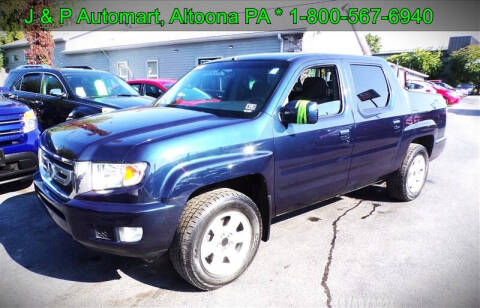 2010 Honda Ridgeline for sale at J & P Auto Mart in Altoona PA