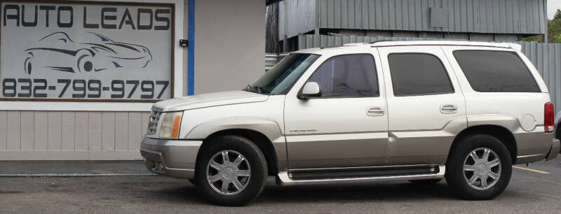 2002 Cadillac Escalade for sale at AUTO LEADS in Pasadena TX