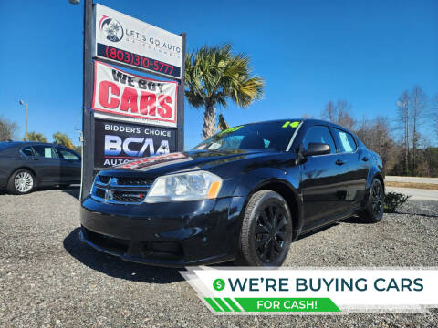 2014 Dodge Avenger for sale at Let's Go Auto Of Columbia in West Columbia SC
