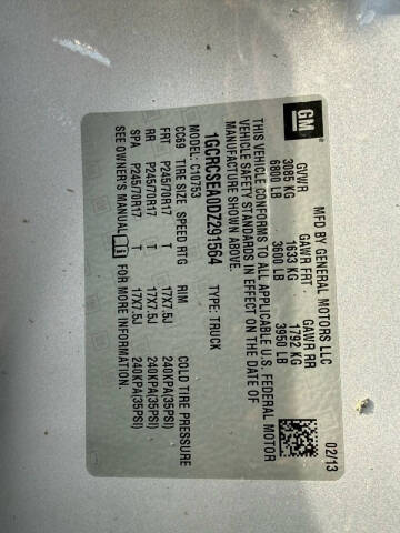 2013 Chevrolet Silverado 1500 LT