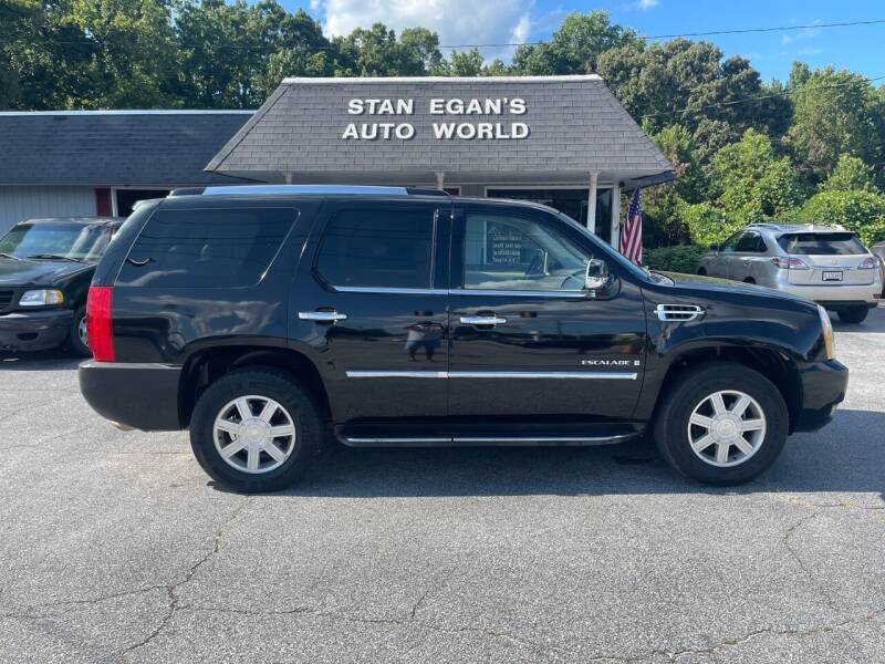 2008 Cadillac Escalade for sale at STAN EGAN'S AUTO WORLD, INC. in Greer SC