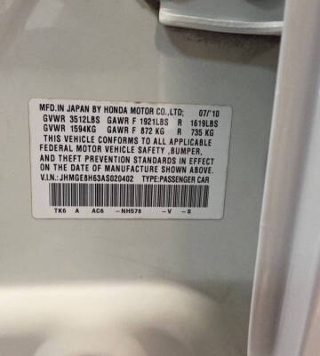 2010 Honda Fit Sport w/Navi