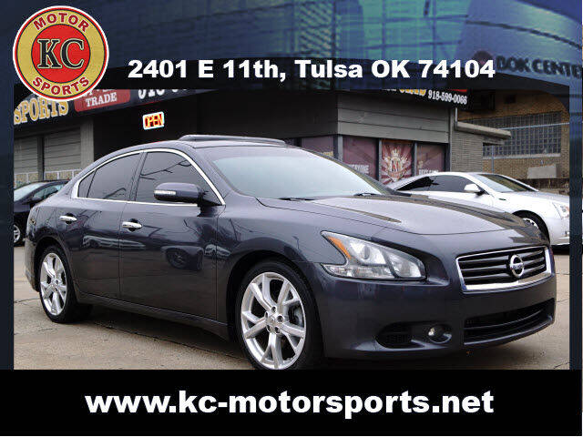 2012 Nissan Maxima for sale at KC MOTORSPORTS in Tulsa OK