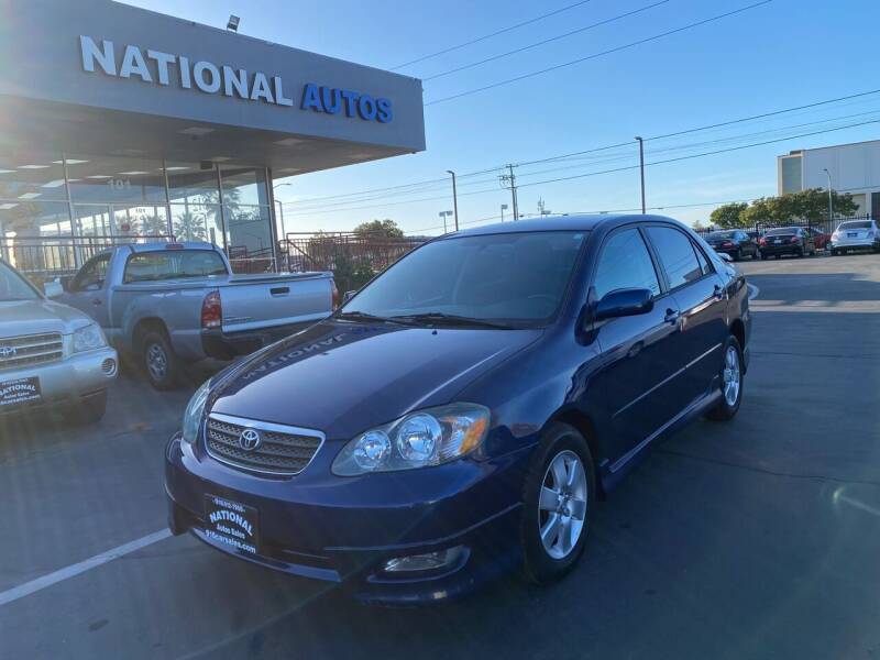 2006 Toyota Corolla for sale at National Autos Sales in Sacramento CA