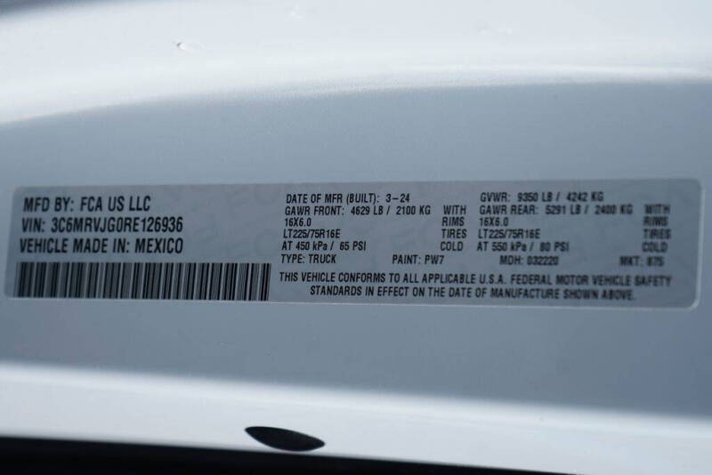 2024 RAM ProMaster