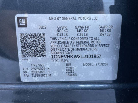 2020 Chevrolet Traverse LT Leather