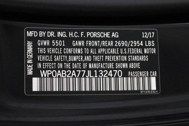 2018 Porsche Panamera 4S