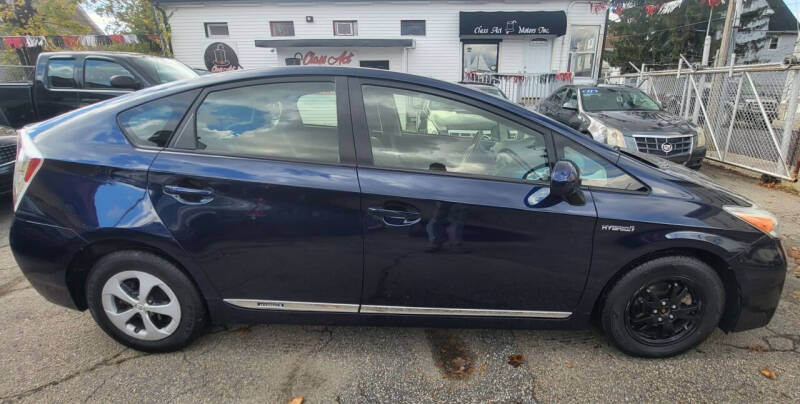2012 Toyota Prius for sale at Class Act Motors Inc in Providence RI