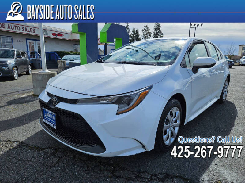 2020 Toyota Corolla for sale at BAYSIDE AUTO SALES in Everett WA