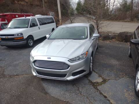 2016 Ford Fusion for sale at Riverside Auto Sales in Saint Albans WV
