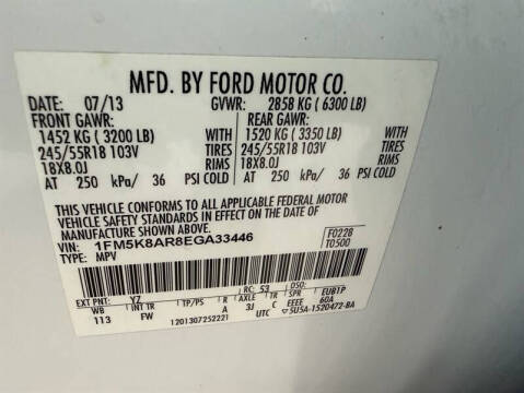 2014 Ford Explorer Police Interceptor Utility