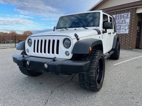 2016 Jeep Wrangler Unlimited for sale at Oak Ridge Auto Sales - Used Car Inventory in Greensboro NC