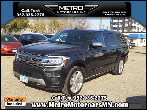 2023 Ford Expedition MAX for sale at Metro Motorcars Inc in Hopkins MN