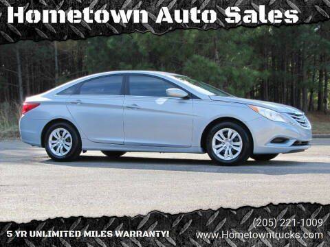 2012 Hyundai Sonata for sale at Hometown Auto Sales - Cars in Jasper AL