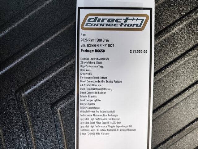 2026 RAM 1500 Big Horn