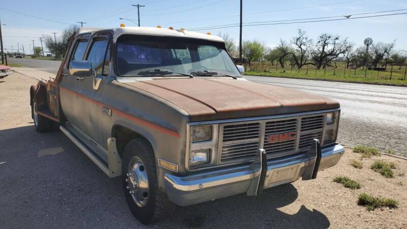 1986 GMC C/K 3500 Series for sale at CLASSIC MOTOR SPORTS in Winters TX
