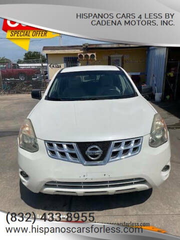 2012 Nissan Rogue for sale at Hispanos Cars 4 Less by Cadena Motors, Inc. in Houston TX